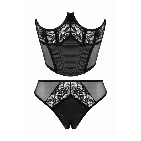 Ensemble bustier et string Tiara - Christine 